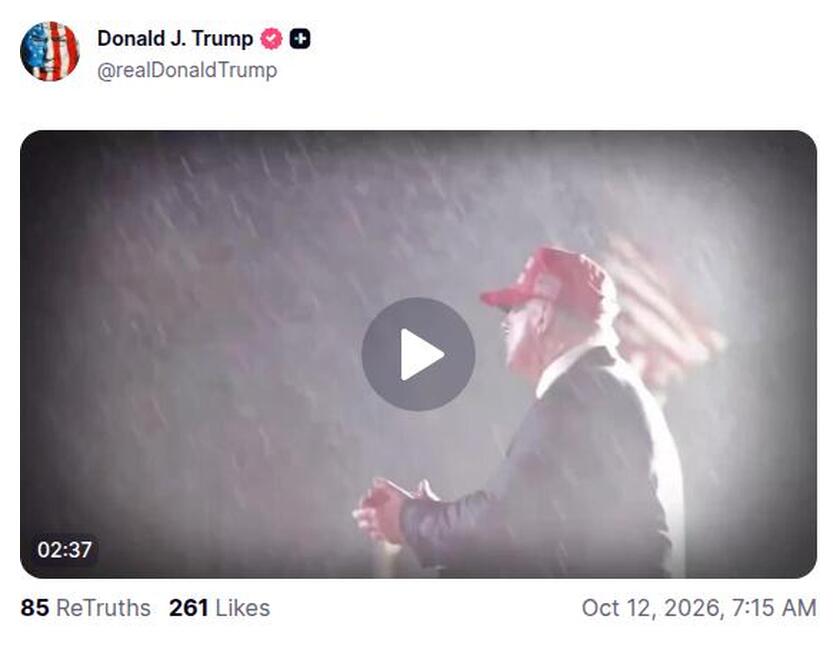 Post preview from Donald Trump