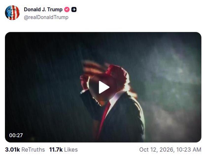 Post preview from Donald Trump