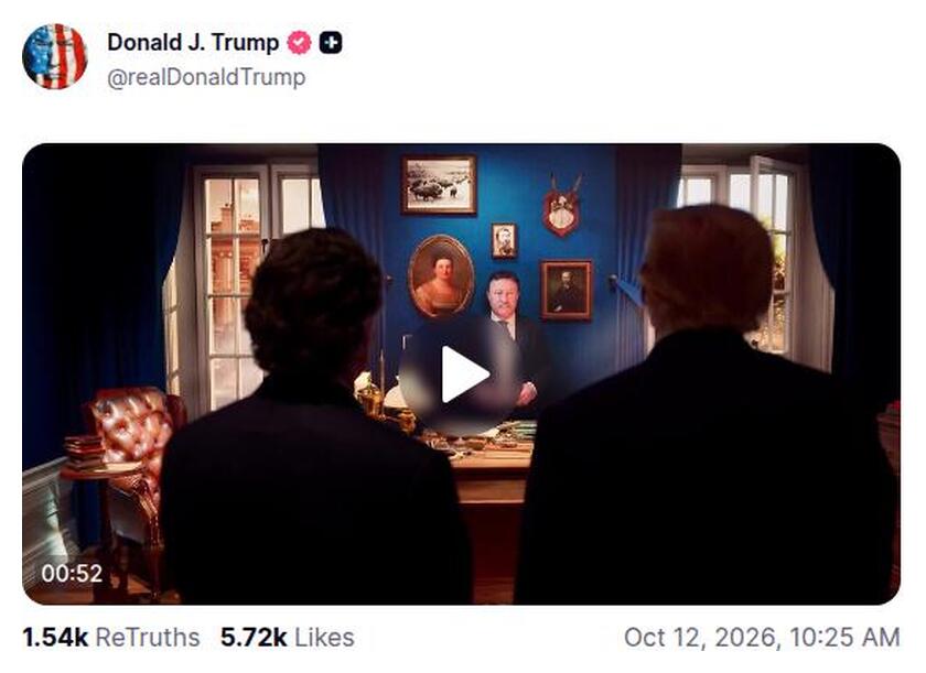 Post preview from Donald Trump