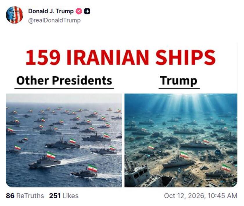 Post preview from Donald Trump
