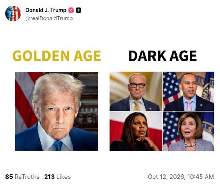Post preview from Donald Trump