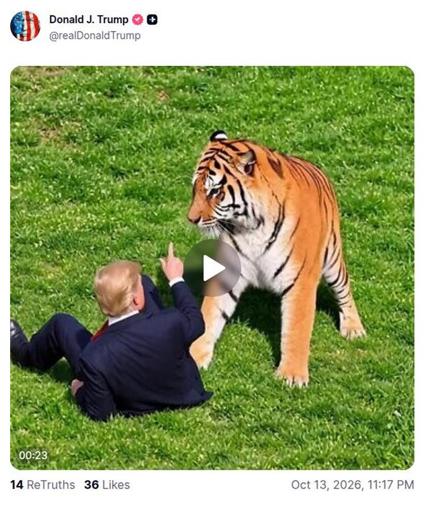 Post preview from Donald Trump