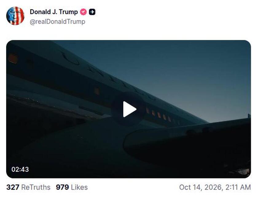 Post preview from Donald Trump