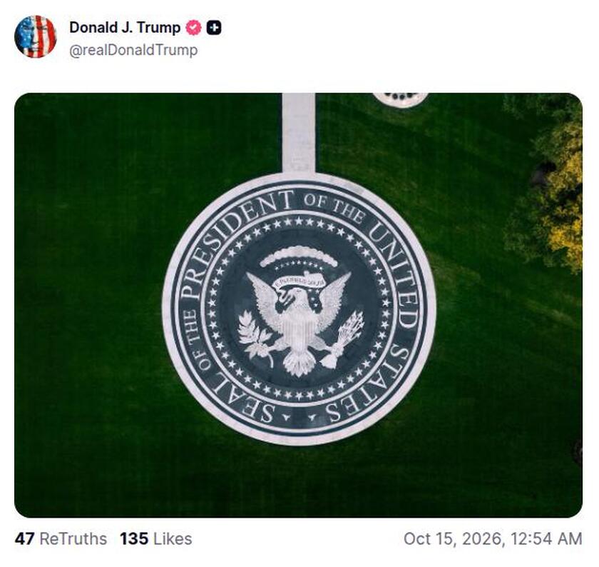 Post preview from Donald Trump