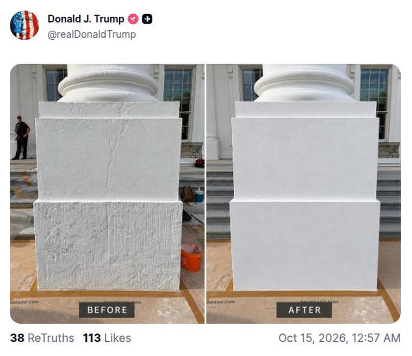 Post preview from Donald Trump