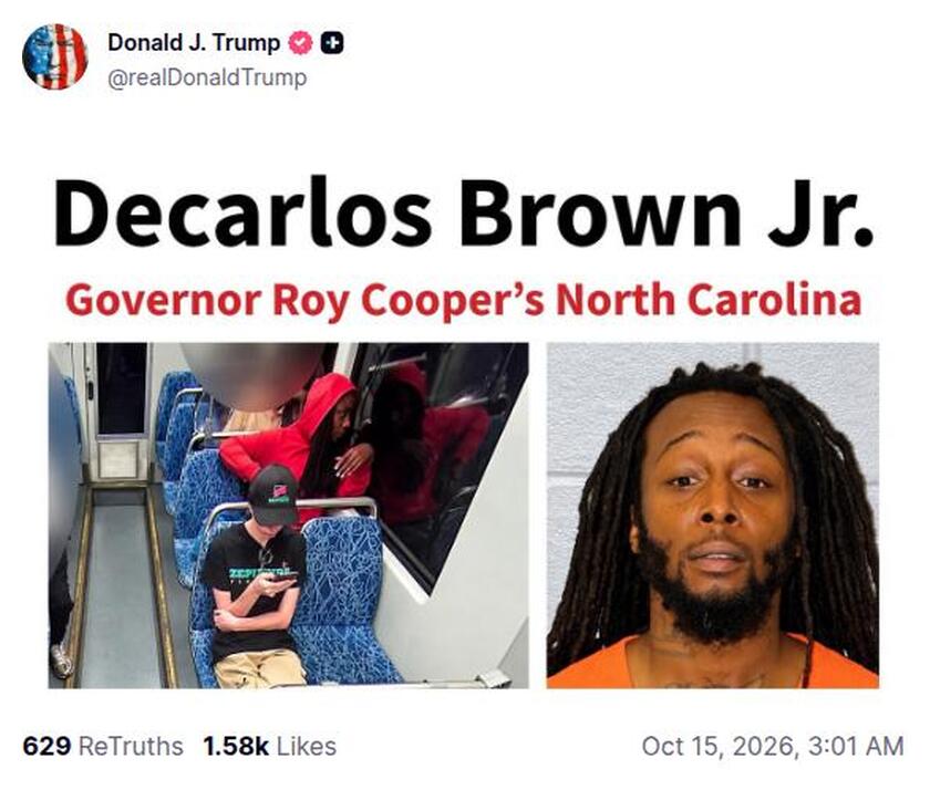 Post preview from Donald Trump