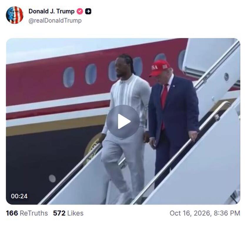 Post preview from Donald Trump
